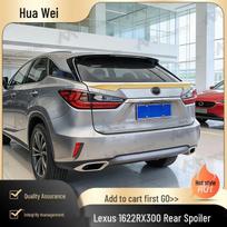 Lexus RX300 (2016-2022) Rear Spoiler - No Drilling Required Unfinished - Requires Sanding and Painting