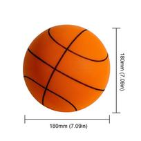 18/21/24cm Silent Basketballs Training Foam Ball Size No Noise Basketball for Various Indoor Activities Air Bounce Basketballs
