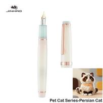 Limited Edition Pet Cat Series JINHAO 82 Fountain Pen EF/F/M Rose Gold Clip Calligraphy Pen School Office Supplies Stationery EF