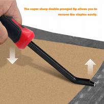 2pcs Heavy Duty Nail Puller for Wood Fabric Upholstery and General Repair with Efficient Push Down Action and Sturdy Metal Frame China Mainland
