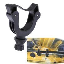 Nylon Kayak boat paddle Holder Clips Track Mount Oar Grip Keeper Clamp black
