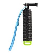 Floating Selfie Stick Waterproof Underwater Shoot Ultra Light Action Camera Handheld Selfie Stick Telescoping Pole for Gopro 8/7/6/5/4/3 for Xiaoyi žalia