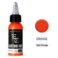ET Juodų Tatuiruočių Dažų Rinkinys - Lengva Naudoti, Mažas Buteliukas Siuvinėjimui red