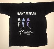 New The Gary Numan metal rhythm Shirt Black All size Unisex T-Shirt L