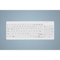 Klaviatūra Cherry CHERRY ACTIVE KEY MTA AK-C7012 laidinė Vokiečių išdėstymo White | AK-C7012F-U1-W/GE | 7061112490373