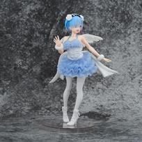 Anime Figure Rem Angel Wings Re Zero Starting Life In Another World Standing Pvc Statue Boxed Collectible Desktop Decoration no box