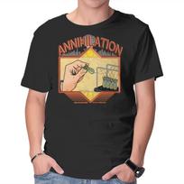 Unisex Crew Neck T-Shirt The Annihilation Game Graphic Short Sleeve Casual Tee XL