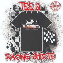 Men's and Women's T-shirts Ford Mustang DJR ~ Premium Black Gildan Cotton Tee V8 XS