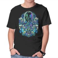 Unisex Crew Neck T-Shirt Welcome To The Crypt Graphic Short Sleeve Casual Tee L
