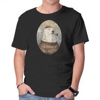 Unisex Crew Neck T-Shirt Onto the Shore Graphic Short Sleeve Casual Tee L