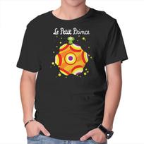 Unisex Crew Neck T-Shirt Le Petit Prince Cosmique Graphic Short Sleeve Casual Tee XL