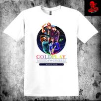 Men's and Women's T-shirts Coldplay 'Music of The Spheres World Tour' Unisex Premium M