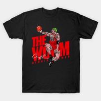 Men's and Women's T-shirts Rare Dennis Rodman T Shirt Cotton Men S-5XL Shirt M