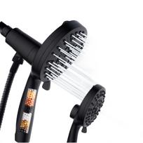Magnetic Shower Head Set with Dual Spray Modes High Pressure Handheld Shower and Fixed Showerhead Adjustable Water Flow for Bathroom One Size juoda