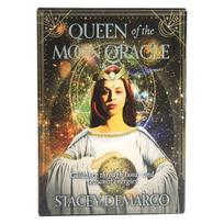 Žavingas Tarot kortų kaladės Orakulas su patvariu dizainu ir lengvai suprantamomis instrukcijomis Goddess blue
