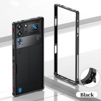 Luxury Metal Bumper Case For ZTE nubia Red Magic 10S 10 Pro+ / 10S 9 8 Pro Aluminium Frame Cover & Metal Lens Protection Film Opp Bag&For ZTE nubia Red Magic 10 Pro 5G 6.85"