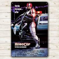 Robocop Scifi Retro Movie Metal Poster Tin Sign xcm PlaqueAluminum 20x30cm（7.8x11.8inch）