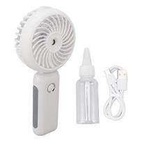Water Spray Fan For Personal Cooling, Portable Handheld Fan With Foldable Handle And Brushless Motor, 2In1Handheld Desktop Fan With USB Charging