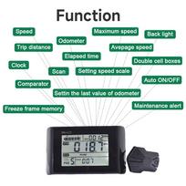 Electric Bicycle Conversion Kit Electronic LED Display Waterproof Stopwatch Accessories SW900 juoda