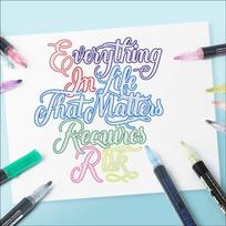 Double Line Metallic Markers,Pecosso Outline Metal Marker Pens,12 Colors Paint Permanent Pen for Writing and Drawing Lines Stylo įvairiaspalvis