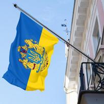 Ukrainos vėliava 3x5 pėdos 150x90cm Ryškiai mėlyna ir geltona Ukrainos nacionalinės vėliavos