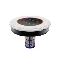A25F-Solar Pool Ionizer Copper Silver Swimming Pool Purifier Clear Water Cleaner Anti-Algae Outdoor Pond Sterilizer