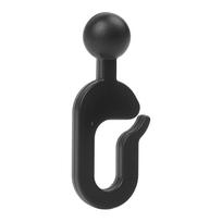 50 Plastic Hooks for Gazebo Curtains with Invisible Track Compatibility Sturdy Curtain Hooks for Outdoor Gazebo and Awning Use China Mainland