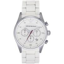 Emporio Armani AR5859 Vyriškas laikrodis Tazio Baltas 42mm balta
