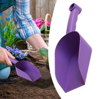 Garden Scoop Multi-Function Pp Plastic Soil Shovel Spoons Handy Garden Scoop For Soil Compost Planting Re-Potting Digging Tools Green