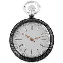 Excellanc Black pocket watch inspired by natural elegance juoda