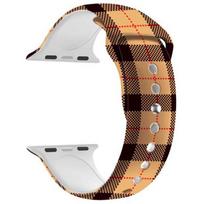 Bracelet montre - MY-MONTRE - Compat. 38/40/41 mm - Multicolore - Silicone doux - Longueur 230 mm gryna