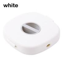 Portable round USB Cable Winder Small Rotating Organizer for Data & Mobile Charging - Neat Cable Storage Solution