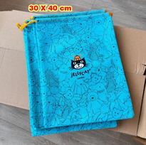 JC Bonnie Kiškio pliušinis žaislas su gėlių ausimis Kawaii kimštas lėlė Minkšta sofos pagalvė Vaikų gimtadienio dovana Kambario dekoras blue