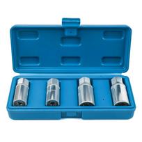 4Pcs Nut Screw Remover Extractor 6-12mm Removal Set Bolt Impact Damaged Nut Screw Removal Socket Wrench Extractor Hand Tool Kit sidabras