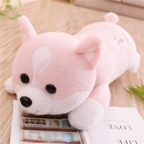 60-100cm New Cute Corgi Dog Plush Toy Stuffed Soft Animal Cartoon Pillow Kawaii Lovely Christmas Gift for Kids Valentine Present 60cm