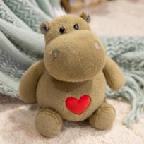 23/35cm Kūrybinga Kawaii Animacinė Spalvinga Skruzdėlės Pliušinė Lėlė Rožinė Hipopotamo Gyvūno Minkštas Žaislas Namų Dekoras Dovana Berniukams Ir Mergaitėms about 23cm