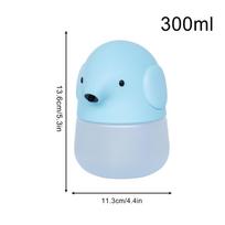 Automatic Soap Dispenser Rechargeable Waterproof Touchless Elephant Bathroom Soap Dispenser For Kids For Bathroom Counter Home mėlyna