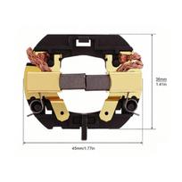 Dual Metal Carbon Brush Holder For Power Tools Replacement Compatible With Dcd735 Dcd730c2