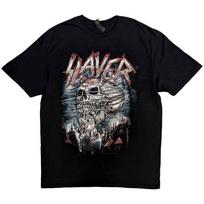 Slayer Unisex Demon Storm Short Sleeve Tshirt Black Xxlarge S