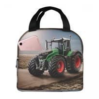 Fendt Tractor Insulated Lunch Bag for Women Children Leakproof Food Boxes Thermal Lunch Box Tote One Size