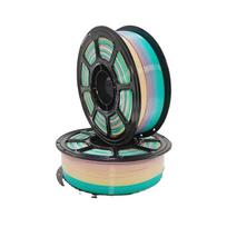 Universal 3D Printer Filament  PETG Rainbow Candy Color Plastic Rods Innovative Bamboo Magic Color for AMS