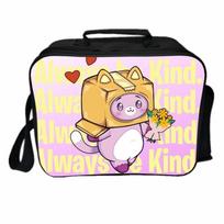 Lankybox Insulated Lunch Box Bag For Kids With Large Capacity And Adjustable Strap For Outdoor Fun 06