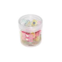 Plastic Sewing Clips, Strong Long Tail Clips for Binding, Quilting and Fabric Positioning, Assorted Colors One Size