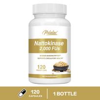Nattokinase, natto supplement, supports immune health, potent formula for men and women. 120*1