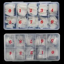 Droplet Shaped False Nails Set Press on Nails Matte Soft Gel Tips Extension Soft Nails  Daily Set 1