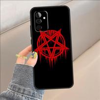 Gothic Satanic Pentagram Case For Samsung Galaxy A56 A16 A15 A22 A52 A32 A54 A14 A26 A36 A55 A35 A05 A06 A53 A33 A13 For Samsung A33 5G