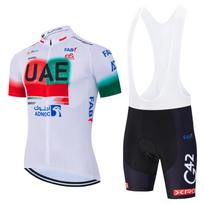 Man Cycling Clothes Summer Cycling Kits MTB Bike Clothing Short Sleeve Breathable Racing Road Bicycle Cycling Jersey Sets Asian size-S