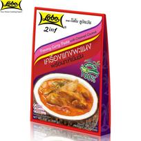 Lobo Panang kario pasta su kokosų kremu, be pridėto MSG, dažiklių ar konservantų / Pagamina 2-3 porcijas, tailandietiškas maistas, 100 g 100 g