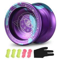 X4 Dievo Akis Varžybų Lygio YOYO Kamuolys Purple & Blue