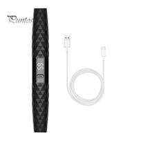 Nešiojamas šildomas blakstienų rietiklis su LCD ekranu 2 temperatūros nustatymai USB įkraunamas elektrinis blakstienų rietiklis Ilgalaikis blakstienų pakėlimas Natūralus rietėjimas auksinė